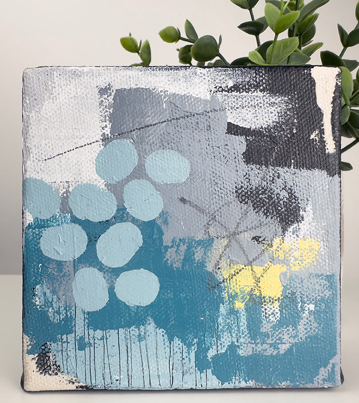 Mini Abstract Art - Curiosity 4