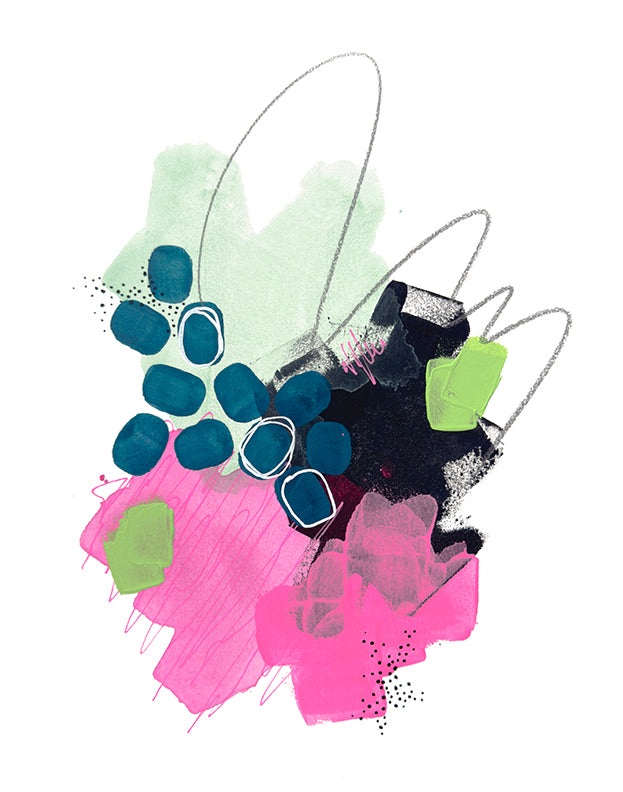 Abstract Art - Overwhelmed 3
