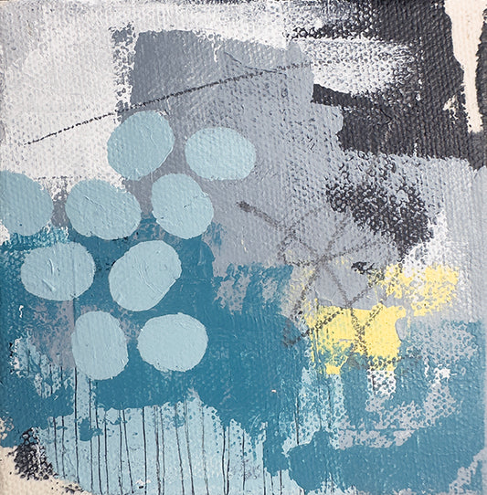 Mini Abstract Art - Curiosity 4