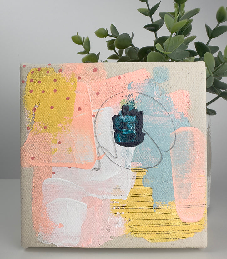 Mini Abstract Art - Joy