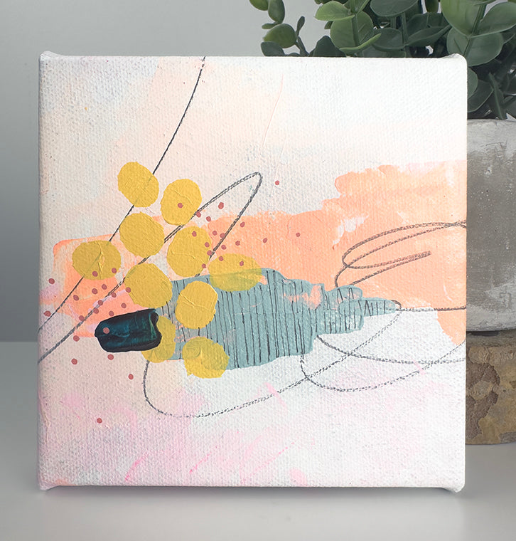 Mini Abstract Art - Joy 2
